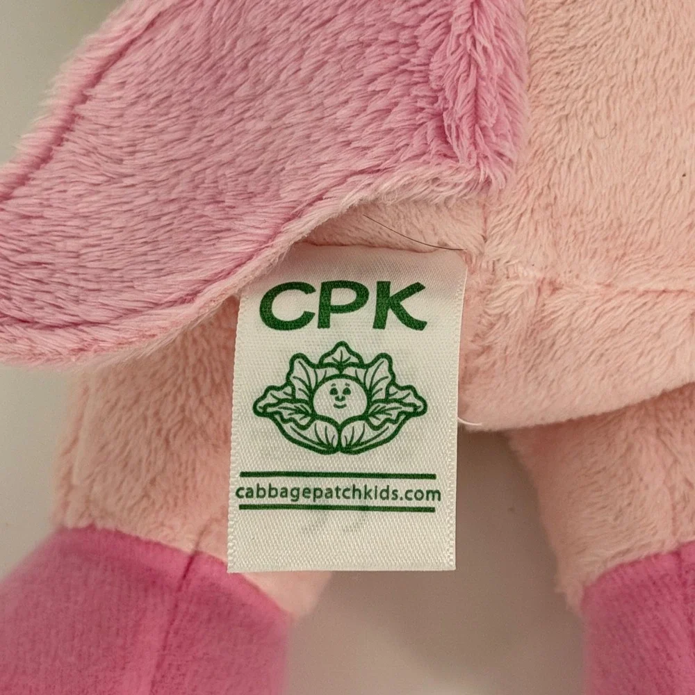 Cabbage Patch Kids Cuties Fantasy Friends Pink Unicorn Plush Doll 2017